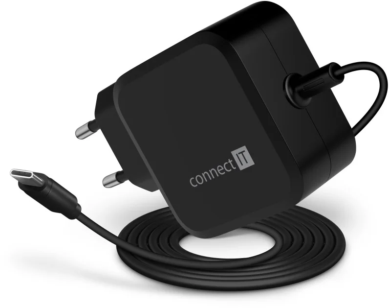 CONNECT IT C-Power Mini univerzálny adaptér pre notebooky USB-C, PD 67W