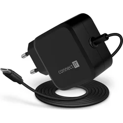 CONNECT IT C-Power Mini univerzálny adaptér pre notebooky USB-C, PD 67W