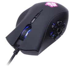 Connect IT CI-390 WARLORD laserová myš pro hráče, černá