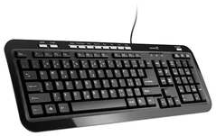 Connect IT CI-57 klávesnice s multimediálními tlačítky, USB, černá