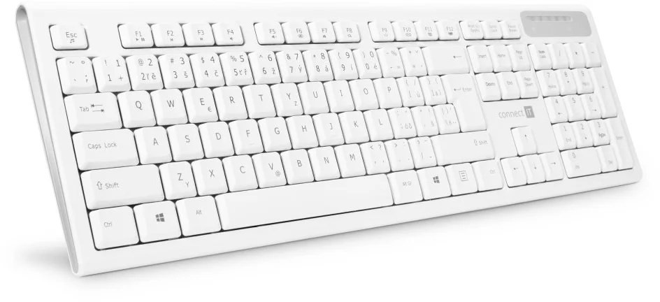 Connect IT CKB-3010-CS bezdrôtová klávesnica, biela