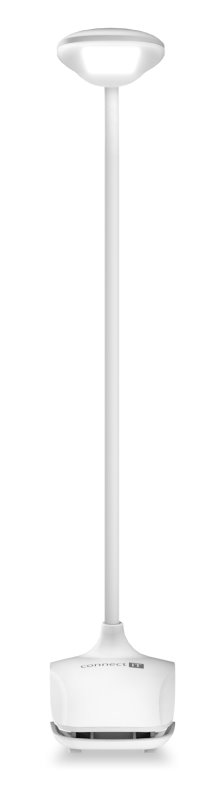 CONNECT IT CLIP stolní Led lampička s klipem, BÍLÁ