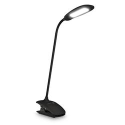 CONNECT IT CLIP stolní Led lampička s klipem, ČERNÁ