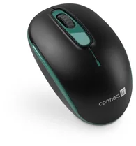 Connect IT CMO-1000-GR bezdrátová optická myš - černo zelená