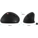 Connect IT CMO-2600-BK VERTICAL, bezdrátová optická myš
