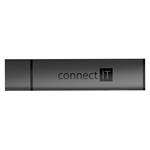 CONNECT IT COMPACT 4v1 USB-A hub + čtečka karet