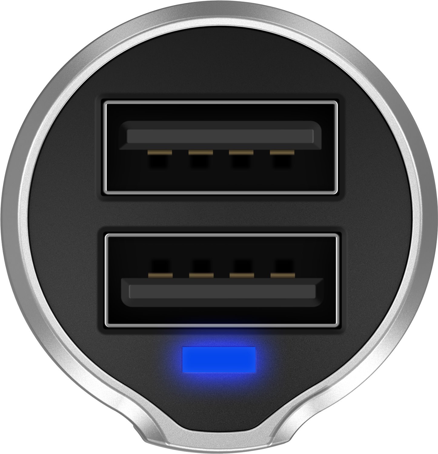 Connect IT Emergency Car Charger záchranářská nabíječka do auta, stříbrná
