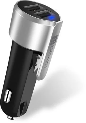 Connect IT Emergency Car Charger záchranářská nabíječka do auta, stříbrná