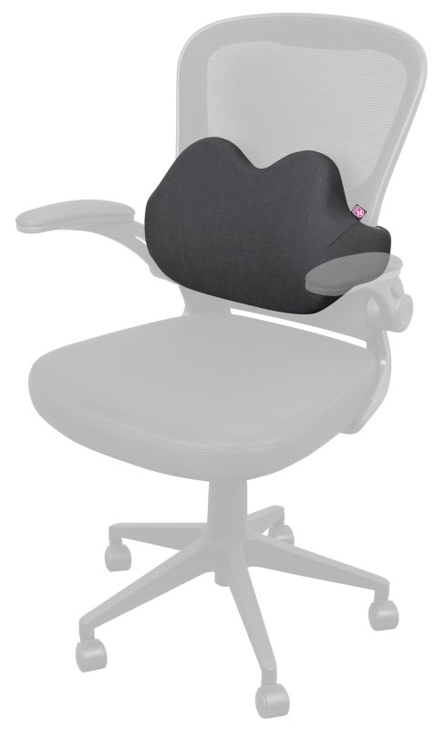 CONNECT IT FOR HEALTH BetaPro Anatomická bederní opěrka na židli, ŠEDÁ