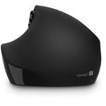 CONNECT IT FOR HEALTH Bezdrôtová ergonomická myš DualMode s LCD displejom, ČIERNA