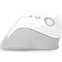 Connect IT For Health ergonomická vertikální myš, bílá