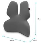 CONNECT IT FOR HEALTH GamaPro Anatomická bederní opěrka na židli, ŠEDÁ