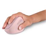 CONNECT IT FOR HEALTH LADIES PINK ergonomická vertikálna myš, bezdrôtová