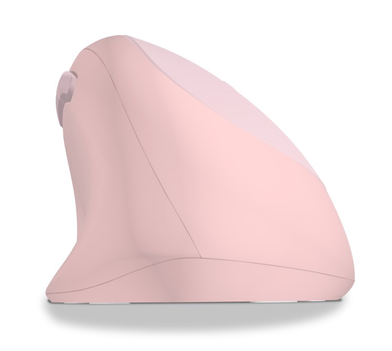 CONNECT IT FOR HEALTH LADIES PINK ergonomická vertikální myš, bezdrátová