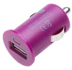 Connect IT InCarz Colorz nabíječka do auta 1xUSB 2.1A, fialový CI-592