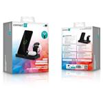 CONNECT IT MultiCharge 3v1 Bezdrôtová nabíjačka Qi pre Samsung