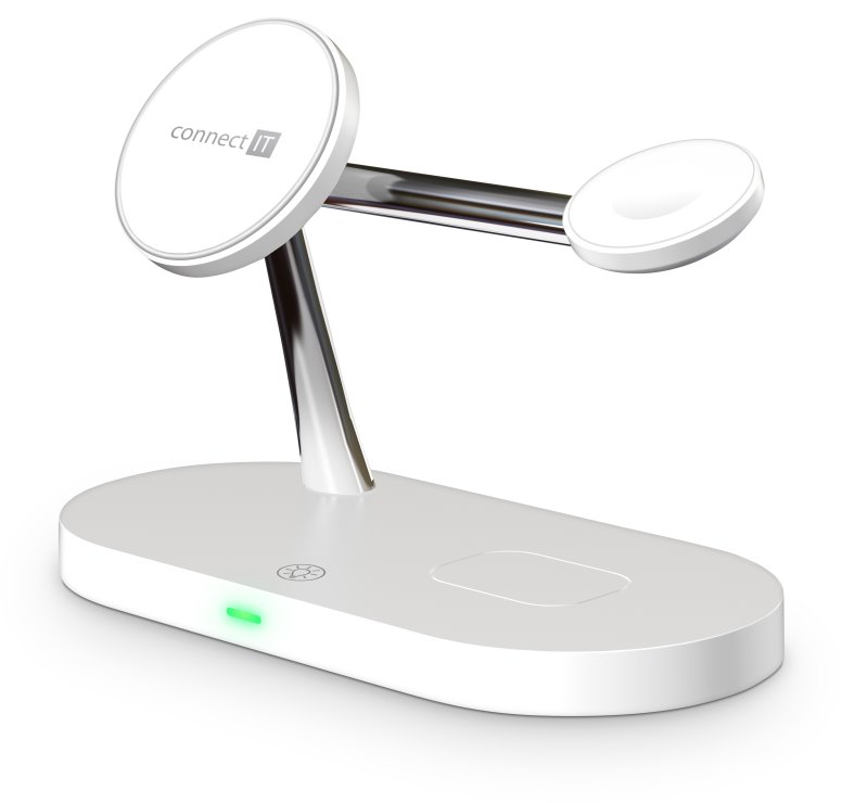 CONNECT IT MultiCharge 5 in 1 MagSafe Wireless Fast Charge, BIELA