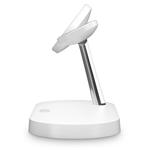 CONNECT IT MultiCharge 5 v 1 MagSafe Wireless Fast Charge, BÍLÁ