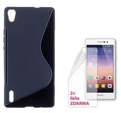 Connect IT pouzdro na telefon, Huawei P7 ČERNÉ