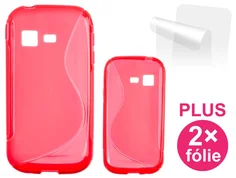 Connect IT pouzdro na telefon, Samsung Galaxy Chat (B5330) ČERVENÉ