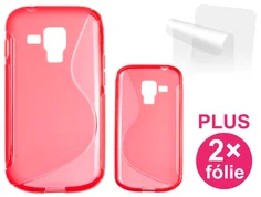 Connect IT pouzdro na telefon, Samsung Galaxy S Duos (S7562) ČERVENÉ