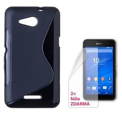 Connect IT pouzdro na telefon, Sony Xperia E4g ČERNÉ