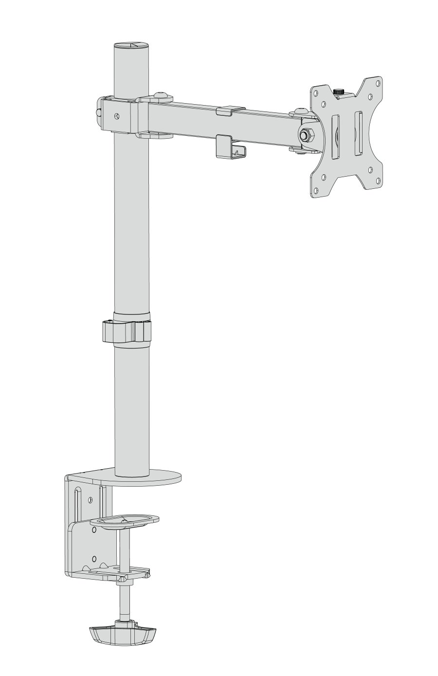 Connect IT SingleArm Basic stolný držiak na LCD monitor CMF-3103-BK