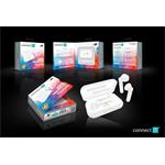 Connect IT True Wireless SonicBass, biela CEP-1000-WH