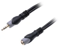 Connect IT Wirez CI-490, prodloužení JACK M/F, 3m