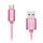 Connect IT Wirez Premium Metallic micro USB, dátový kábel, ružovo zlatý, 1 m CI-967