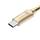 Connect IT Wirez Steel Knight USB-C (Type C) - USB kábel, gold, 1 m CCA-5010-GD