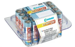 CONRAD Alkalická baterie Conrad energy, typ AAA, 24 ks 650638 - Digitální foto - příslušenství