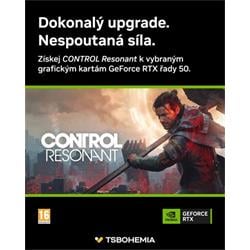 CONTROL Resonant GeForce RTX 50 Series Bundle - nutno uplatnit do 10.11.2026