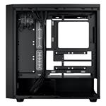 Cooler Master case MasterBox 600, ATX, Průhledná bočnice, ARGB Hub, Černá