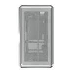 Cooler Master case MasterFrame 500 Mesh Silver, Šedá