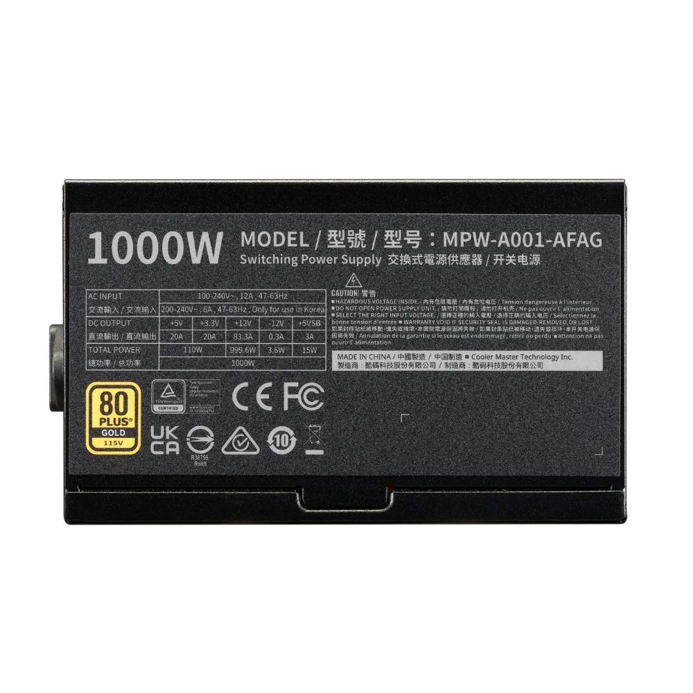 Cooler Master ELITE Gold 1000W FM