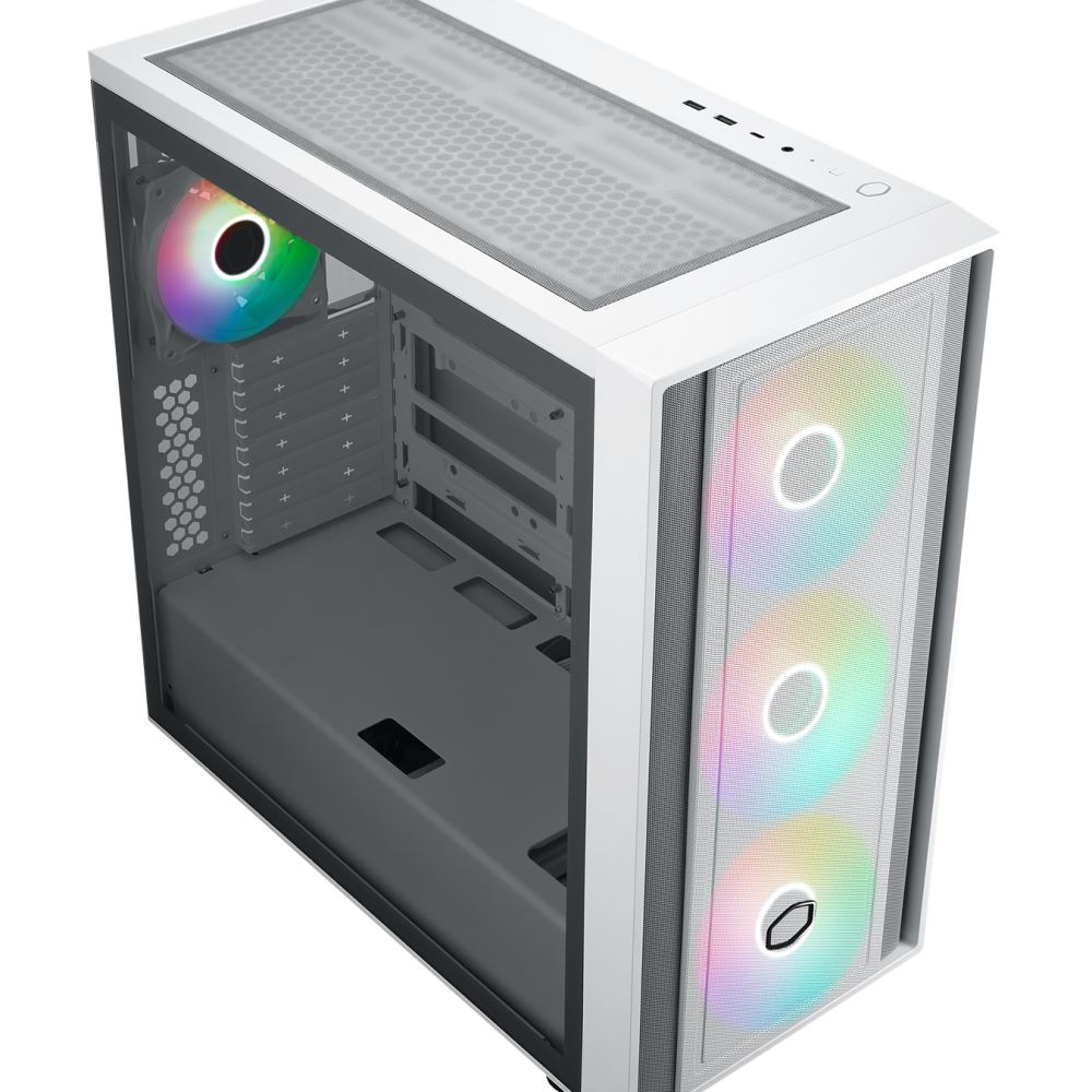 Cooler Master MasterBox 600, Bílá
