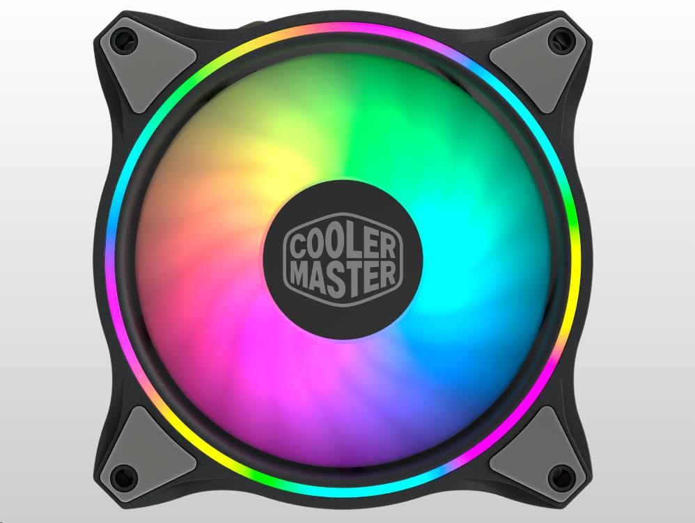 Cooler Master MasterFan MF120 Halo 3in1, ARGB, černá