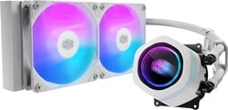 Cooler Master MasterLiquid Core Nex Digital 240, ARGB, biela
