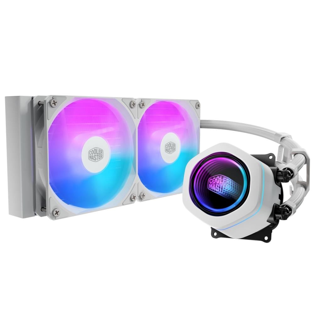 Cooler Master MasterLiquid Core Nex Digital 240 White, ARGB