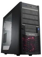 CoolerMaster case miditower Elite 430,ATX,black edition,bez zdroje, USB3.0, průhl. bočnice