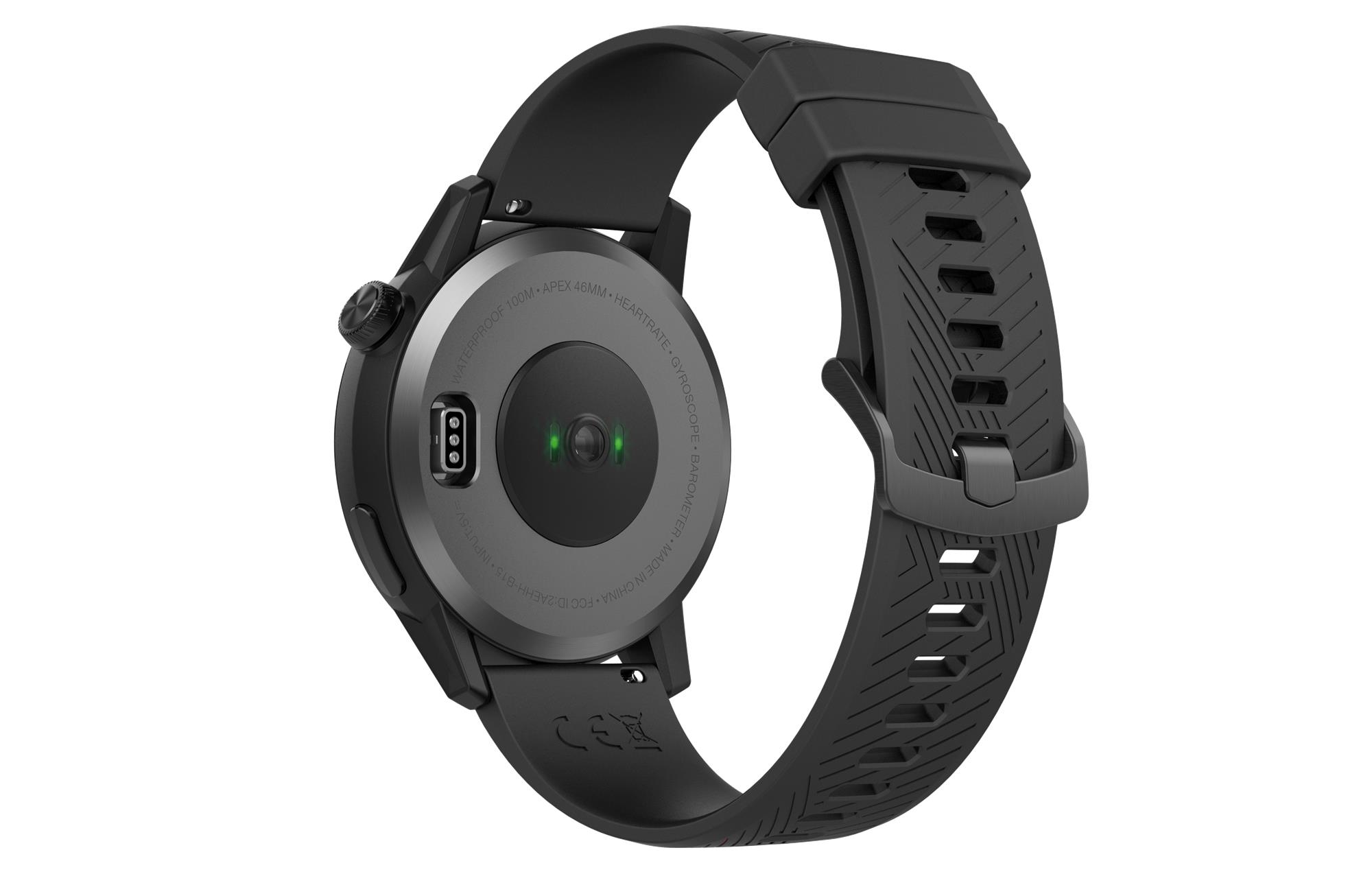 Coros Apex Premium Multišport Watch, 46mm - čierno-šedé WAPX-BLK2
