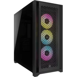 CORSAIR iCUE 5000D RGB AIRFLOW, čierna