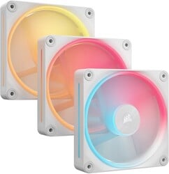 Corsair iCUE LINK LX120-R RGB 120 mm (3 ks), biela