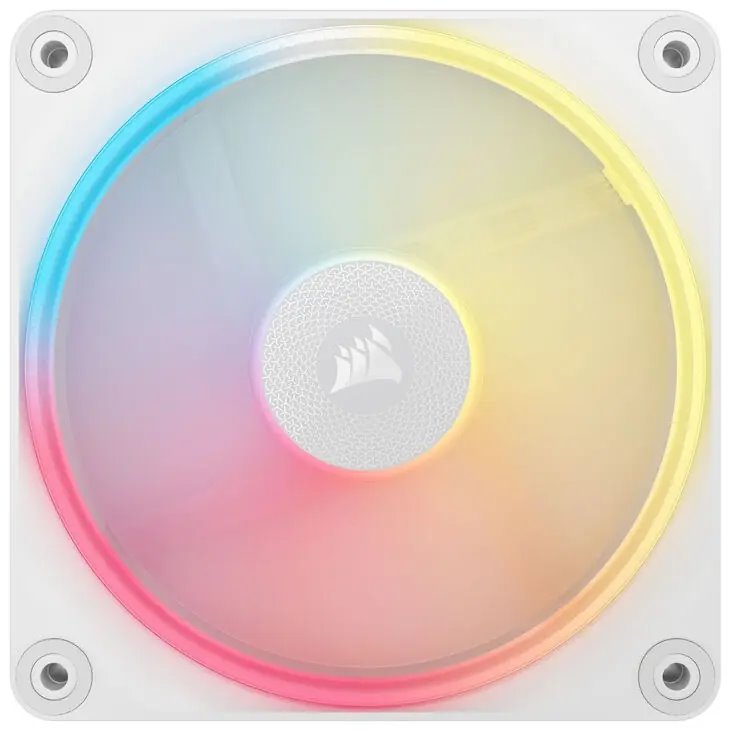 Corsair iCUE Link LX120-R RGB 120 mm, biely