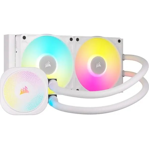 Corsair iCUE Link Titan 240 RX RGB, bílý
