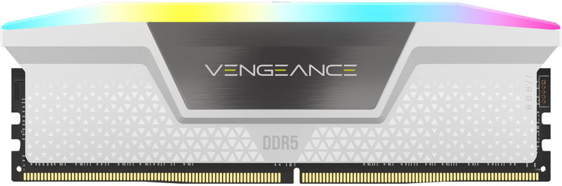 Corsair Vengeance RGB DDR5 64GB 6000MHz, bílá