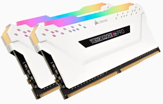 Corsair Vengeance RGB PRO DDR4 16GB (2x8GB) 3600MHz CL18 White