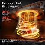 Cosori Dual Blaze 6,4 l SMART + 5 špízov a grilovací rošt, čierna