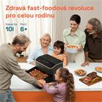 Cosori Dual Blaze TwinFry, keramika, čierna